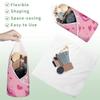 Shoblo Love Lips Protective Wrap 21.7"x21.7" Anti-scratch Lens Camera Wrap Self Adhesive Magic Cloth Lightweight Foldable Wrapper for DSLR Camera Lens Phone view 2