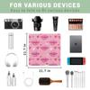 Shoblo Love Lips Protective Wrap 21.7"x21.7" Anti-scratch Lens Camera Wrap Self Adhesive Magic Cloth Lightweight Foldable Wrapper for DSLR Camera Lens Phone view 4