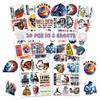 WESILY Pack 50 PCS Welder Stickers Cool Welding Waterproof Sticker Vinyl Decals Decor Tool Box Hard Hat Helmet Laptop Motorcycle Bike Suitcase Gifts for Workers Men Boy Teens view 3