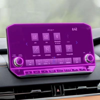 AERUIKJSCar Navigation Screen Protector LCD Display Film Cover Car Accessories Interior TPU film PPF,For Mitsubishi outlander 2022-2023