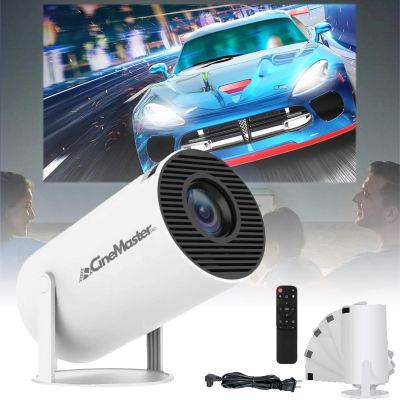 Mini 210 Smart Projector with Extra Large-Screen Display, 4k Smart MovieProjector, Built-In Media with 4000+ Apps &seamless Streaming, Auto Keystone (Projector)