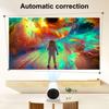 Mini 210 Smart Projector with Extra Large-Screen Display, 4k Smart MovieProjector, Built-In Media with 4000+ Apps &seamless Streaming, Auto Keystone (Projector) view 2