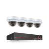 QDVOPHZA H.265 8CH 4MP 5MP POE Camera System Human Detect Audio Record Vandalproof Indoor Dome Camera Security Surveillance Kit(None,4MP 8CH NVR 4 Camera) view 1