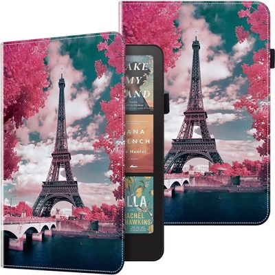 ALILANG Case for New 7" Kindle Paperwhite 12th Generation 2025/2024 and Kindle Colorsoft Signature Edition 2024,Shockproof Slim Foldable Stand Cover for Kindle Paperwhite 2024 Case -Iron Tower