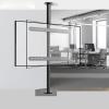 Adjustable Tv Wall TV Mount - LCD TV 360 Degree Rotating Frame Floor Stand - Partition Wall Rotating Rack Rotating TV Cabinet Rotating Base, Adjustable Tilt TV Mount, Fits 32-75inch Screen(850-1095mm) view 3
