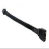 ACGTUY Motherboard RGB SYNC Adapter Cable 5V 3Pin 12V 4Pin JST SM Cable Black Sleeved Compatible with The RGB Strip Light(30cm,5V 3P SM M) view 1