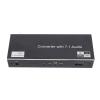 8K 60Hz 1x2 HDMI Splitter, 8K 60Hz 4K 120Hz 3D HD Display Interface Splitter, 40Gbps HDMI Splitter 1 in 2 Out for HDTV STB DVD Projector PC Game Machine (US) view 1