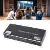 8K 60Hz 1x2 HDMI Splitter, 8K 60Hz 4K 120Hz 3D HD Display Interface Splitter, 40Gbps HDMI Splitter 1 in 2 Out for HDTV STB DVD Projector PC Game Machine (US) view 4