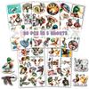 WESILY Pack 50 PCS Mallard Duck Stickers Waterproof Sticker Vinyl Decals Birthday Party Supplies Favors Decor Water Bottles Laptop Phone Helmet Scrapbooks Gifts for Adults view 3