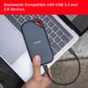 4TB SANDISK Extreme PRO Portable SSD with USB4, Up to 3800 MB/s Read and 3700MB/s Write, USB-C, USB 3.2, Backwards Compatible, IP65 Water and Dust Resistance - SDSSDE82-4T00-G25 view 3
