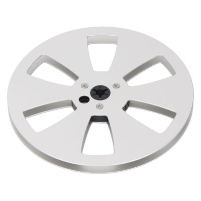 Sound Tape Empty Reel 1/4 7in Metal Aluminum for TEAC Tape Recorder Opening Machine Parts (silver)