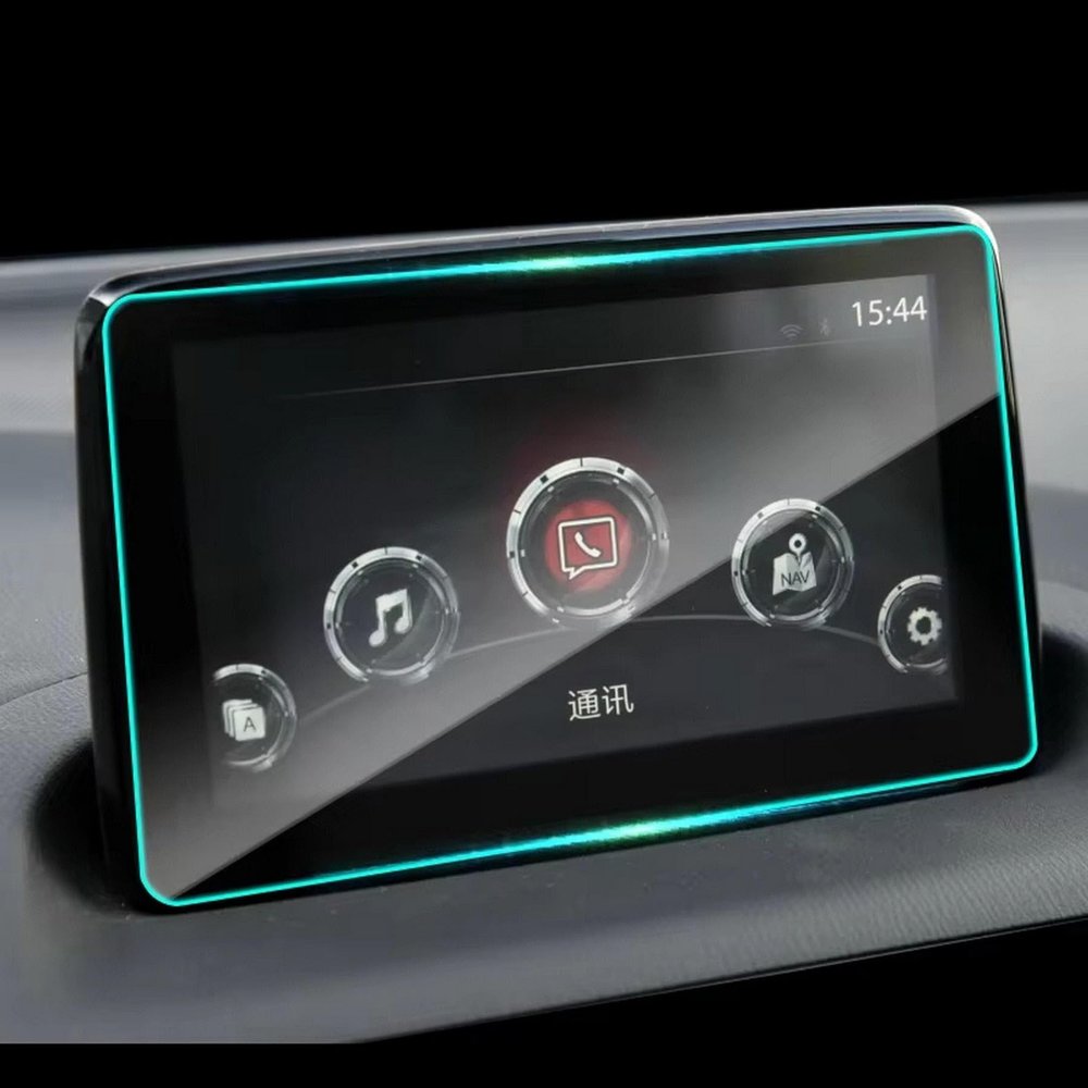 AERUIKJSCar Interior Accessories 7 Inch Navigation Screen Anti-Scratch Protector Computer Film,For Mazda XC-3 XC-4 MX-5