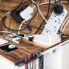 Kokone 19 Cable Slot Cable Hanger and Organizer, Wall Mounted Cable Hanger,Iron Cable Rack-Slots Width from 5 to 9mm for Cord Management,Black view 2