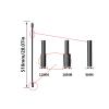 Gooseneck Flexible Camera Clamp Arm Bracket Holder Mount Adapter for Desktop Clip Bracket 1/4 Connectors view 3