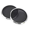 2 PCS I Speakers Decoration Protective Grills Cover Steel Mesh Case Have Speakers or Car Speakers This is Suitable Wide Speaker Steel Mesh Case Speaker Speaker Deco Mesh Covers I view 1
