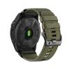 22 26MM Nylon Woven Strap For Garmin Tactix7pro Fenix 8 E 7X 7 Pro 6X 6 5X 5Plus Quick Fit Wristband(Olive Green,22mm(Fenix E 47mm)) view 1