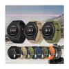 22 26MM Nylon Woven Strap For Garmin Tactix7pro Fenix 8 E 7X 7 Pro 6X 6 5X 5Plus Quick Fit Wristband(Olive Green,22mm(Fenix E 47mm)) view 2