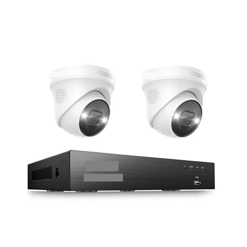 QDVOPHZA 8CH Expand 16CH 4K PoE Security IP Cameras CCTV System 8MP 5MP Person Vehicle Detection Outdoor Video Surveillance Cams Kit(None,4K NVR 2pcs 5MP Cams)