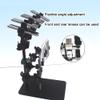GZHERVICES Multifunction Streaming Phone Stand, Selfie Desktop Live Stand, Webcam Stand with 360 Adjustment and Adjustable Height, for Games, Recording, Online Meeting(12) view 3