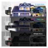 QDVOPHZA 6MP HD Wireless Dual Lens PTZ WiFi IP Home Security Camera System 8CH NVR H.265 Video Surveillance Set CCTV Kit(2T,8CH NVR and 4 Cam) view 3