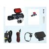 3 Cameras CAR DVR 3-Way 1080P Driving Recorder 3-Lens Dash Cam Car Front and Inside Video Rear Camera Car Black Box(64G) view 1