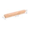 KICHOUSE Wooden Cabinet Pulls t Shape Mushroom Drawer Knobs for Kitchen Dresser Easy to Install Single Hole Handles Natural Wood Finish for Modern and Rustic Furniture view 2