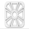 Kicker (2) 11L712GLW 12" White Grille w/LED for Solo Baric 11S12L7 Subwoofer Sub & 41KMLC Remote Bundle view 2