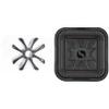 KICKER 46L7T102 L7T L7-Thin 10-Inch (25cm) Subwoofer, Dual Voice Coil, 2-Ohm, 500 Watt w/Cast Aluminum Grill Bundle view 1