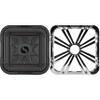 Kicker 46L7T102 L7T L7-Thin 10-Inch (25cm) Subwoofer, Dual Voice Coil, 2-Ohm, 500 Watt w/Chrome LED Grill Bundle view 1