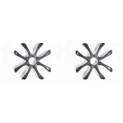 Kicker (2) 08GL78 Square 8 Inch 200mm Cast Grille Bundle