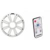 Kicker KMG10 10-Inch (25cm) Grille for KM10 and KMF10 Subwoofer, LED, White & 41KMLC LED Remote Bundle view 1