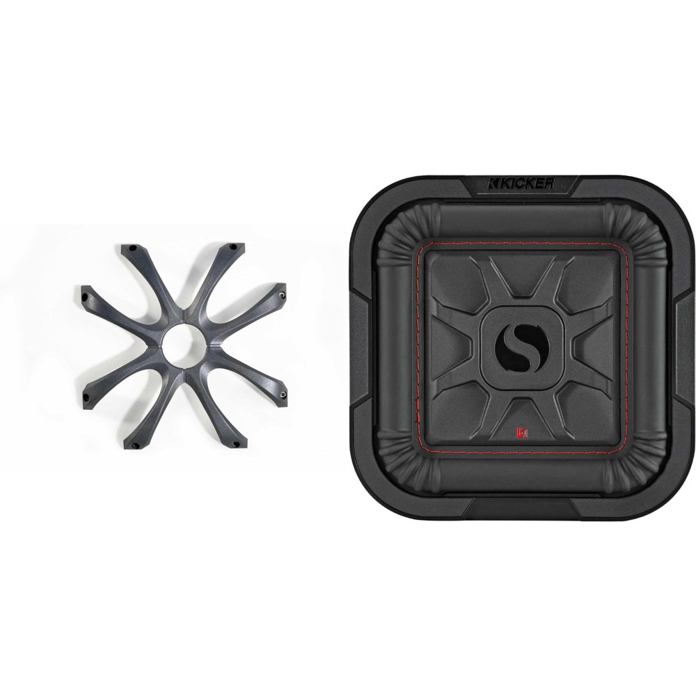 KICKER 46L7T84 L7T 8 in 4-Ohm 350 Watt Subwoofer Bundle