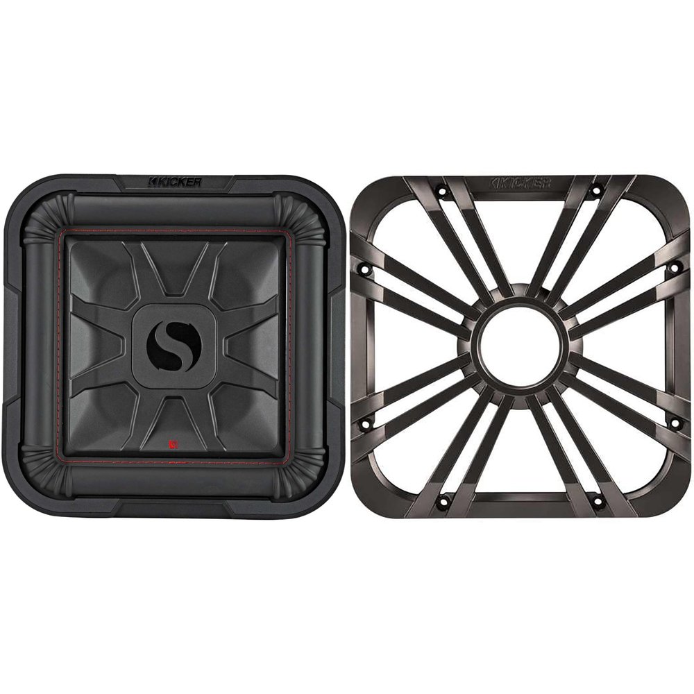 Kicker 46L7T122 L7T 12 in 2-Ohm 600 Watt Subwoofer Bundle