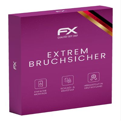 atFoliX Plastic Glass Protective Film compatible with Bosii K3, 9H Hybrid-Glass FX Screen Protector