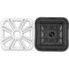 KICKER 46L7T122 L7T L7-Thin 12-Inch (30cm) Subwoofer, Dual Voice Coil, 2-Ohm, 600 Watt w/White LED Grill Bundle view 1