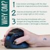 Ergodriven Om Handshake Vertical Mouse | Wireless Ergonomic Mouse | Rechargeable | Silent Click Micro-Force Switches | OLED Screen | Reduces Tension and Fatigue | Compatible with PC and Mac view 4