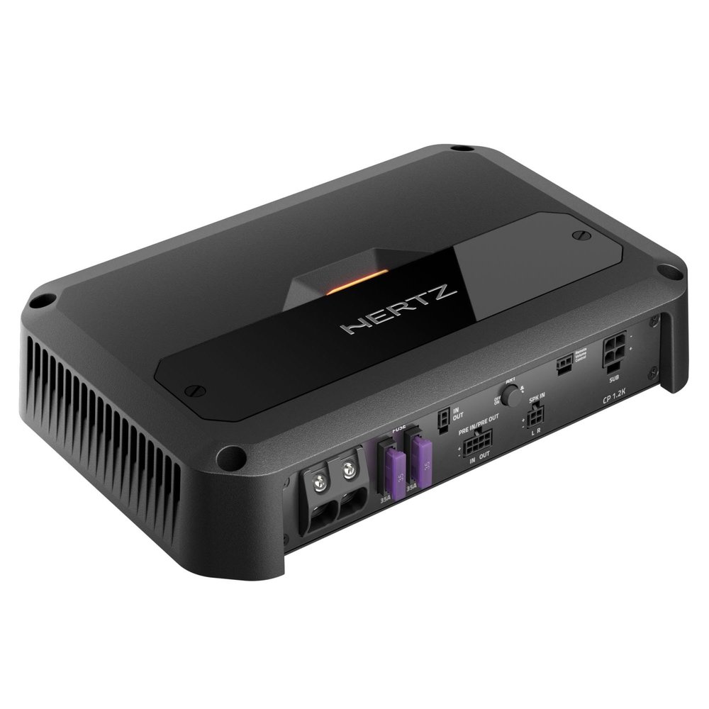 Hertz CP 1.2K Mono Car Audio Amplifier - 1200 WRMS x 1 at 2-Ohm