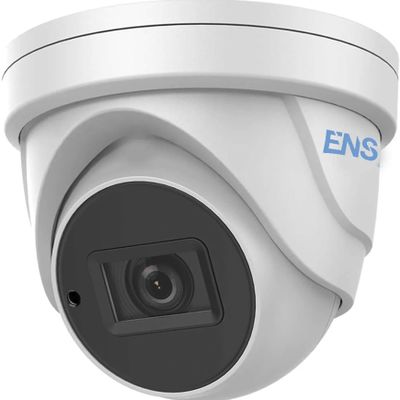 ENS SCC48T6/MZ-K 8MP Turret Security Camera with Motorized Varifocal Lens and IR Night Vision