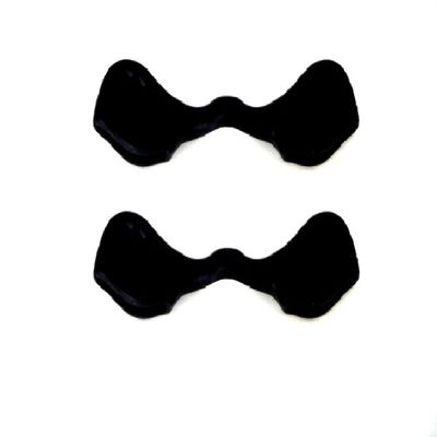 Galaxy Nose Pads Rubber Kits Replacement For Oakley Radar Path,Radar Pitch,Radar Range,Radar Edge,Radar Ev, Radarluck.. Black Color 2 Pcs