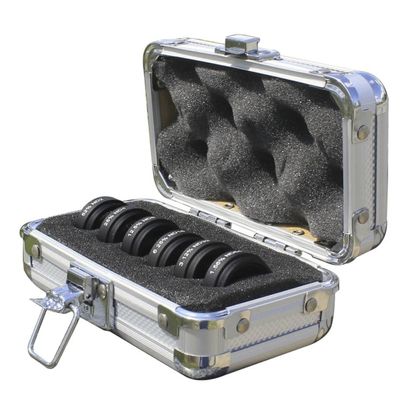 6 Pieces 1.25 Inch Astronomical Telescope Eyepieces Lens Accessories(with Aluminum Box)
