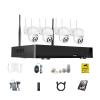 QDVOPHZA CCTV Wireless Security Monitoring System 8CH POE NVR Kit IP 3MP PTZ/Bulltet Camera TwoWay Audio Color Night Vision Surveillance(None,8CH 4PCS PTZ) view 1