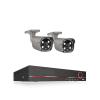 8CH 5MP 8MP Security Camera System 4K HD POE IP Camera Kit Two Way Audio Face Detect Metal Outdoor Video Surveillance(None,8CH 2Pcs 5MP Camera) view 1