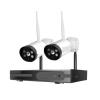 QDVOPHZA H.265+ 10CH NVR 3MP WiFi CCTV System Kit Human Detection Night Vision P2P Outdoor Wireless IP Cameras Surveillance Kit(None,10CH NVR 2 Cameras) view 1
