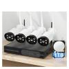 QDVOPHZA H.265+ 10CH NVR 3MP WiFi CCTV System Kit Human Detection Night Vision P2P Outdoor Wireless IP Cameras Surveillance Kit(None,10CH NVR 2 Cameras) view 2