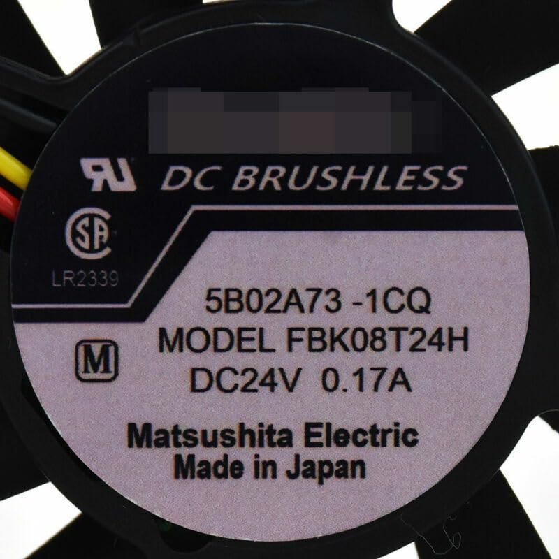 1PC Panaflo FBK08T24H Cooling Fan DC24V 0.17A 3Pin Case 80 * 80 * 15MM New