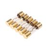 5Pcs Gold Plated Glass AGU Fuse Fuses Pack Car Audio Amp Amplifier 60/80 /100 AMP(100 AMP) view 3
