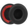Linkidea Replacement Ear Pads for Beats Solo 4 Wireless On-Ear Headphones, Ear Cushions (Protein Leather/Black) view 3