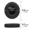 Linkidea Replacement Ear Pads for Beats Solo 4 Wireless On-Ear Headphones, Ear Cushions (Protein Leather/Black) view 4