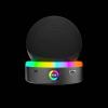 Aokicase Compatible with Echo Dot 4 / Echo Dot 5 Holder Echo Dot 4 / Echo Dot 5 Stand (RGB Style) Holder Echo Dot 4 / Echo Dot 5 Desktop Stand, USB Socket of Accessories Rack (Black) 1 Piece view 3