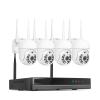 5MP WiFi Security Surveillance Camera System Kit Motion Tracking Color Night Vision 10CH NVR Wireless CCTV Cameras Set(None,12PCS) view 1